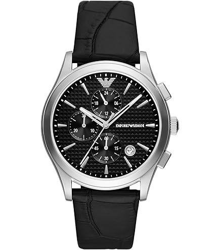 Buy Emporio Armani Leather Analog Blue Dial Men Watch-Ar11554